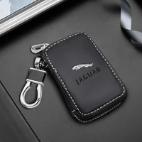 3d leather car styling key wallet key bag key case for jaguar xf xe xj f pace x type s type f type e pace xel xjl xk accessories