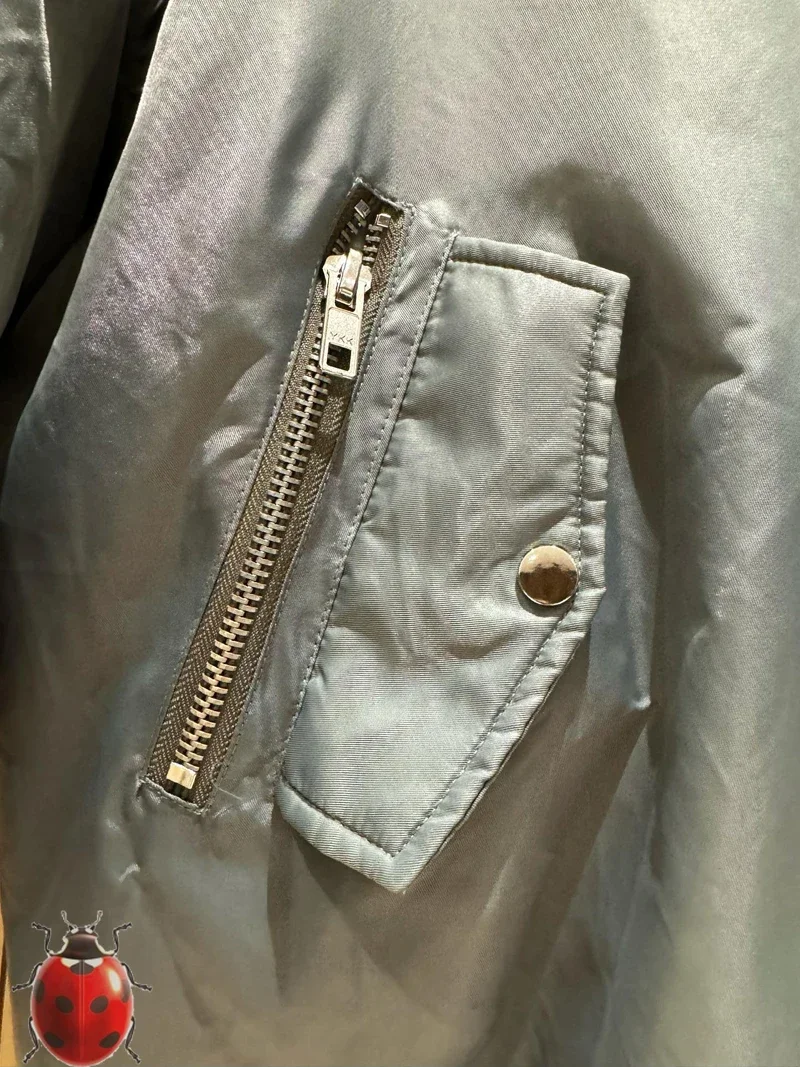 Утепленная хлопковая куртка-пилот с двойной молнией Grailz для мужчин и женщин