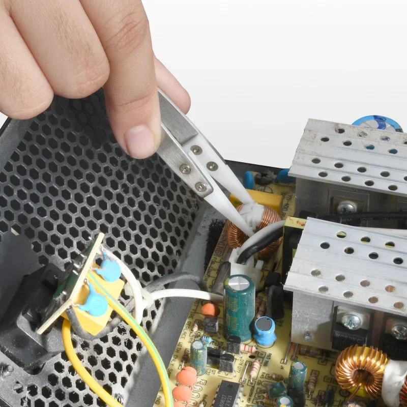 Обратный пинцет для электрика антистатический керамический изолированный