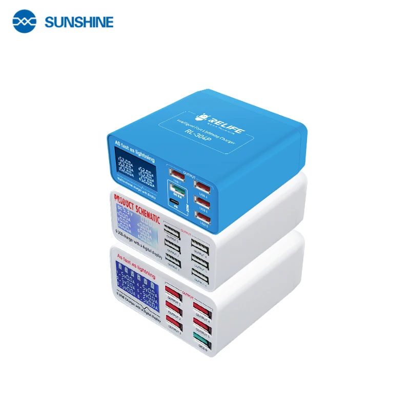 

USB-устройство для зарядки iPhone, Samsung, Huawei, MI Vivo