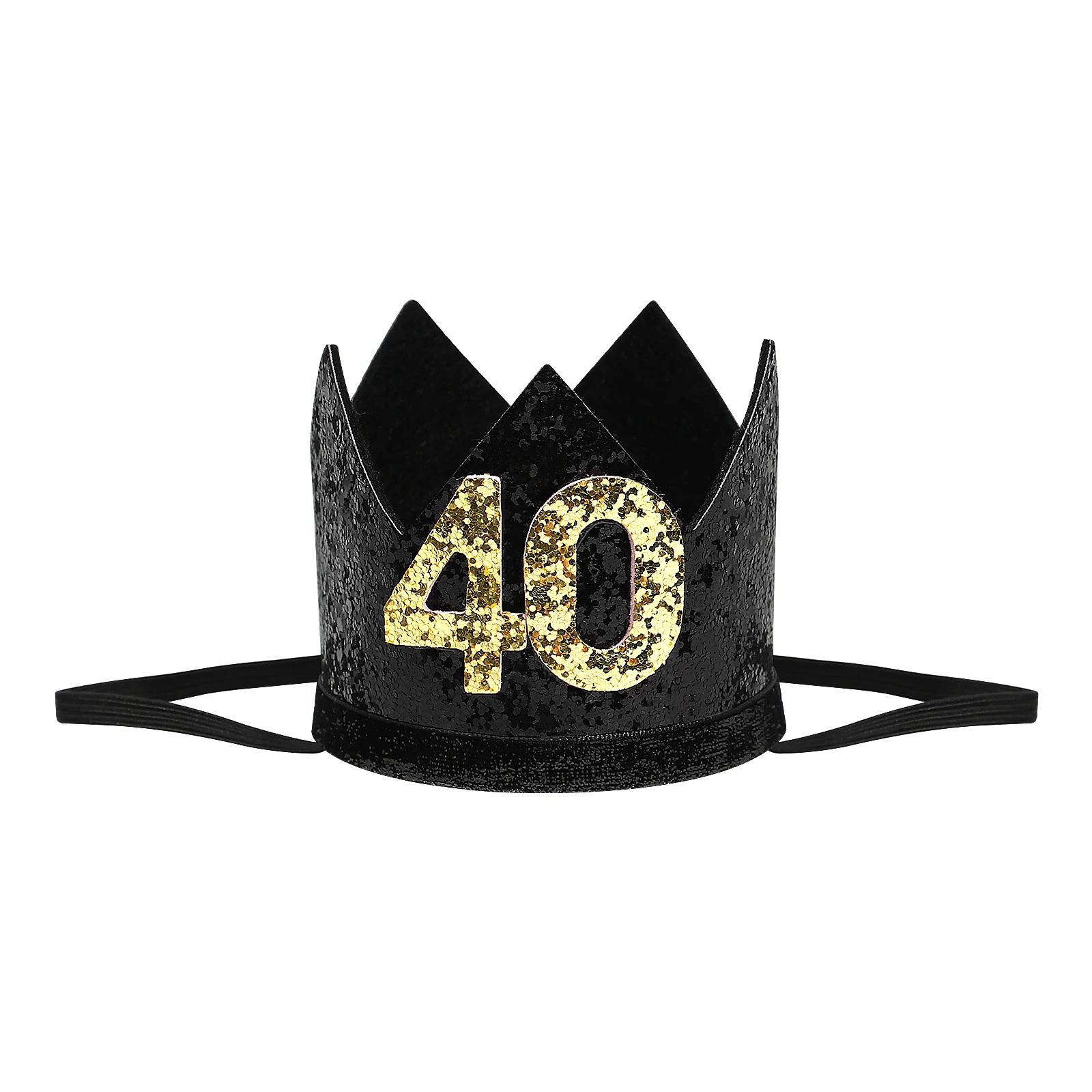 

Birthday 40Th Party Hats Decorations Women Decoration Men Gifts Sash Headband Hat Supplies Adults Favors Mini Favor Hair