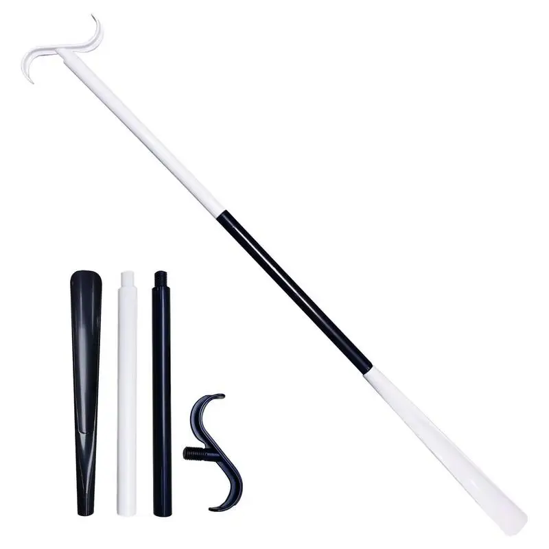 

Sock Wear Help Put On Socks Helper With Dressing Hook Adjustable Sock Puller With Shoe Horn Function For Grandparents Supplies