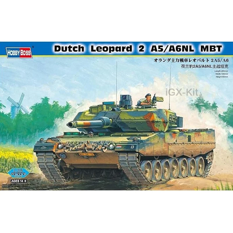 Hobbyboss 82423 масштаб 1/35 голландский леопард 2 A5/A6NL основной боевой танк MBT автомобиль