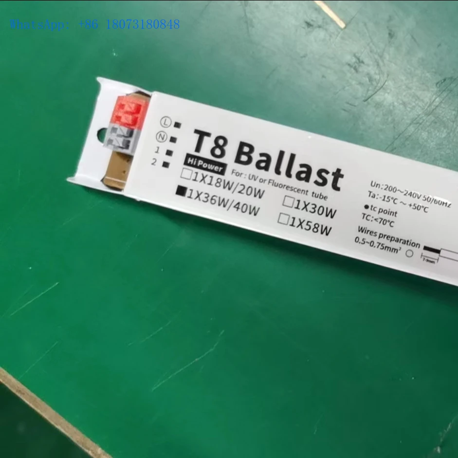 Электронный балласт T5 8W 14W T8 2x20w 2x40w 58w для люминесцентной лампы