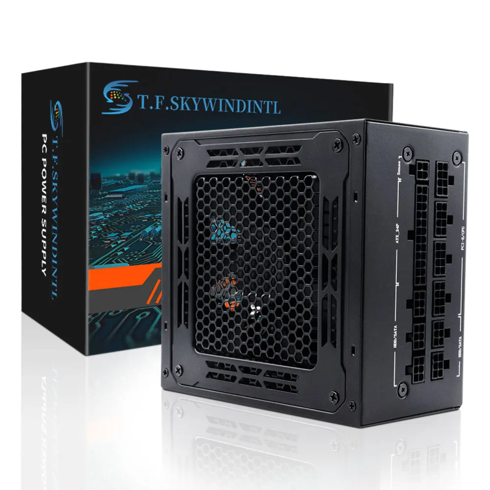 Блок питания для ПК с полным модулем 1000 Вт 80 плюс Золотой блок Fonte Активный