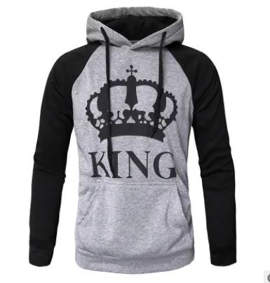 Женская Корейская одежда толстовка с капюшоном для пар