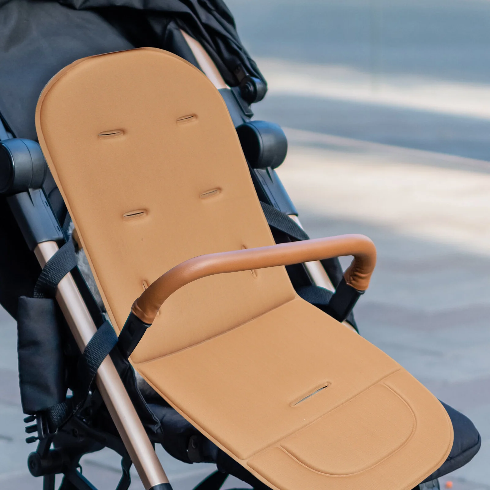 

Rainbow Mat Baby Stroller Liner Cushion Cotton Pad Seat Car Seats Insert Infant