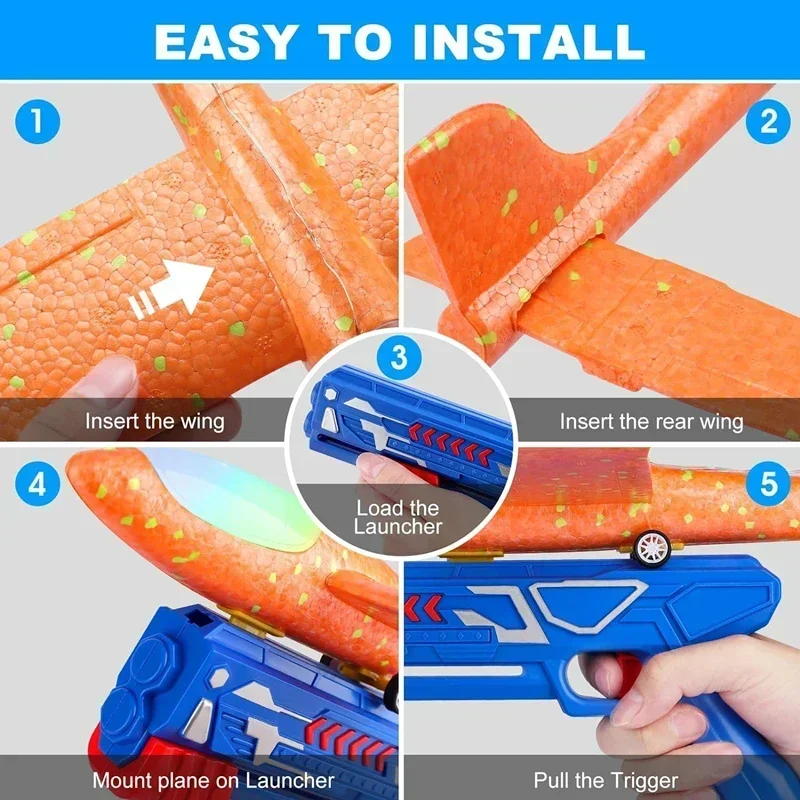 Детский летательный аппарат 13 2 дюйма со светодиодной подсветкой