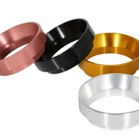 aluminum coffee dosing ring household coffee powder ring italian type for 51mm54mm58mm coffee tamper