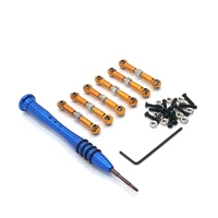 metal upgrade retrofit adjustable pull rod screwdriver for wltoys 184011 a929 a979 a969 a959 k949 rc car parts