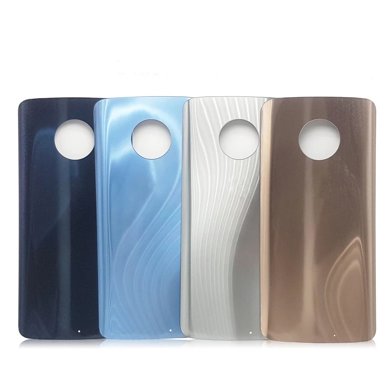 

for Motorola Moto G6 For Motorola Moto G6 Glass Battery Door Case Back Cover Replacement with LOGO