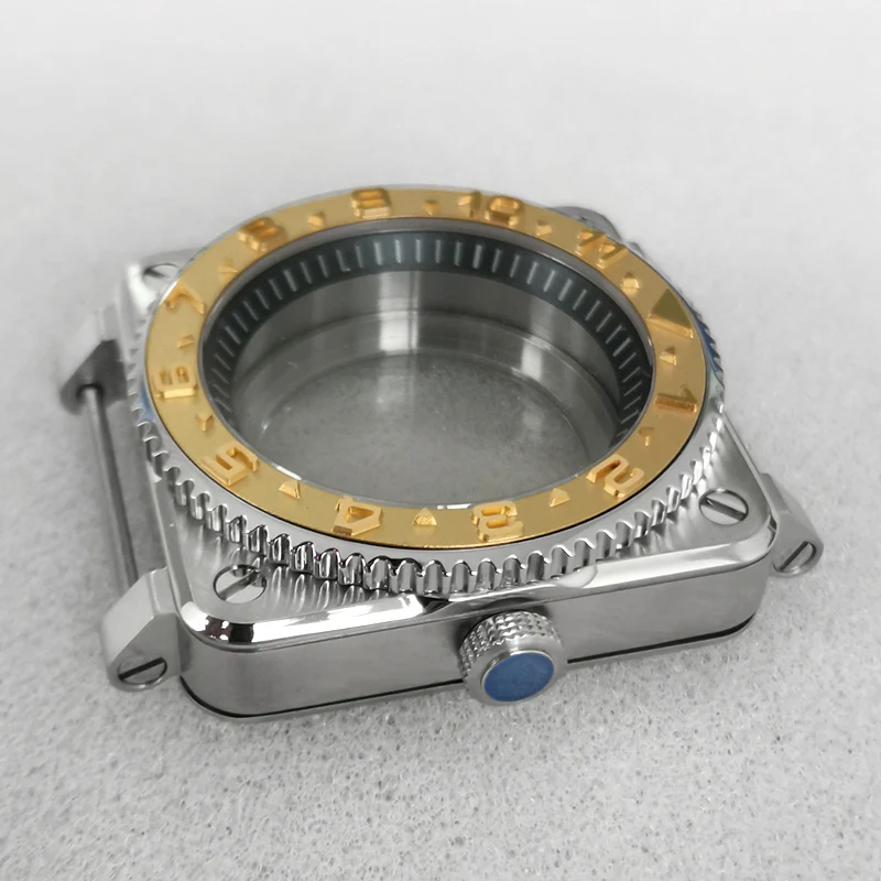 Купить Корпус из нержавеющей стали Mod Seiko NH35 SKX007, квадратная кабина, сменный чехол, подходит для часов NH35 NH36, чехол для дайвинга с сапфировым стеклом