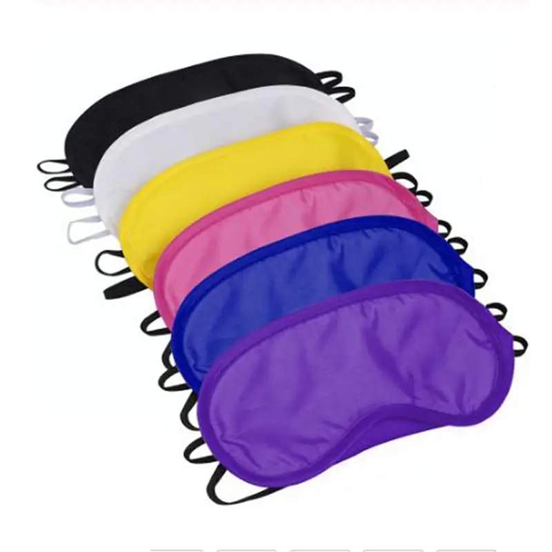 

1pc Cute Eye Aid Travel Rest Eye Cover Sleeping Mask Aviation Sleep Mask Unisex Fashion Portable Elastic Bandage