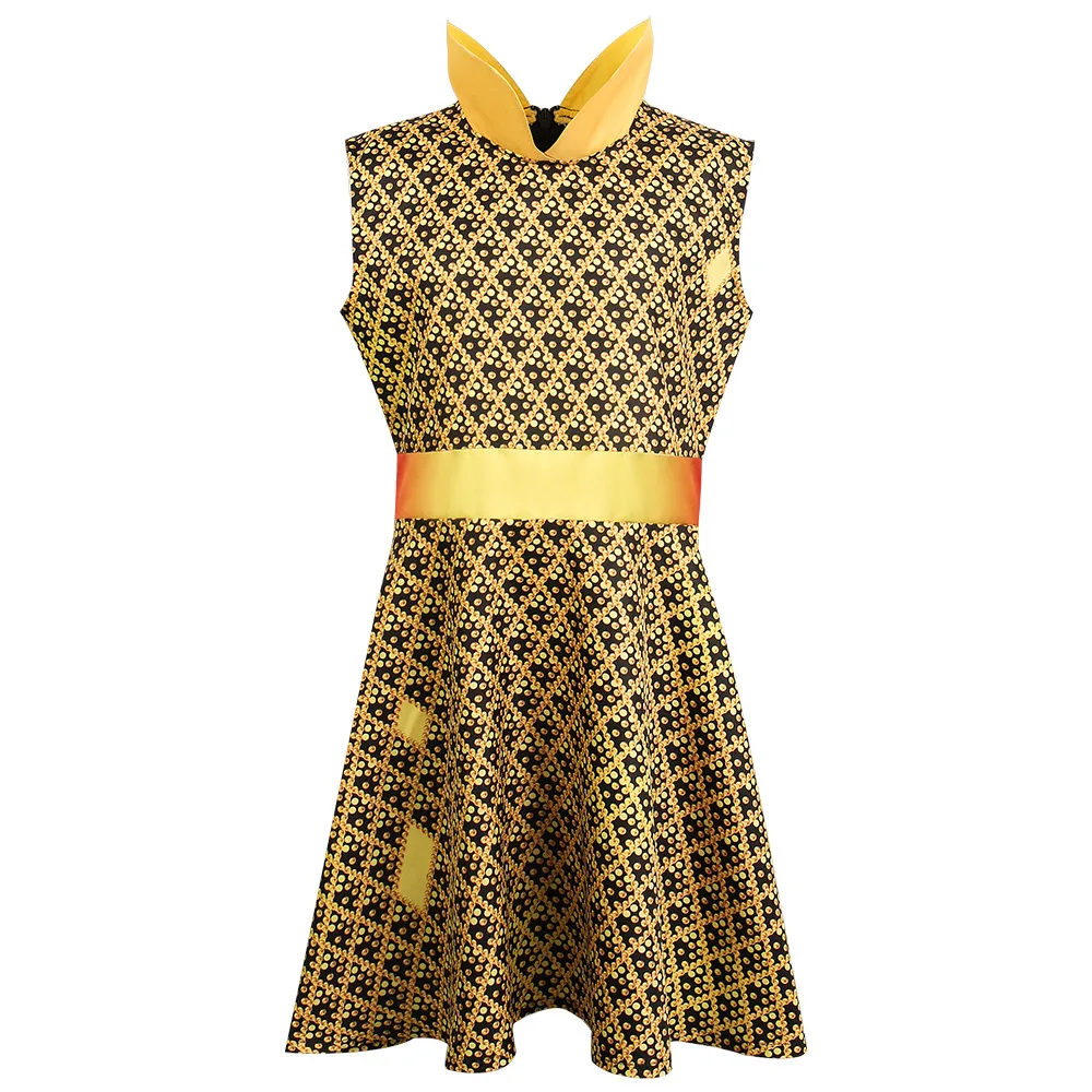 Костюм для косплея Элементаль фильма Wate Elemental Fire платье девочек комплект рубашек