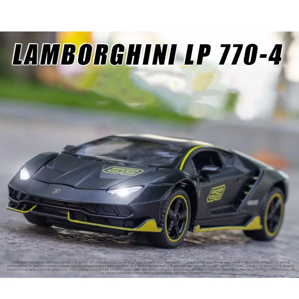 1:32 Lambor LP770-4 сплав модели спортивных автомобилей игрушки металлические литые