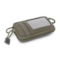 tactical wallet card bag waterproof card key holder money pouch pack outdoor military multifunction wallet waist bag for hunting
