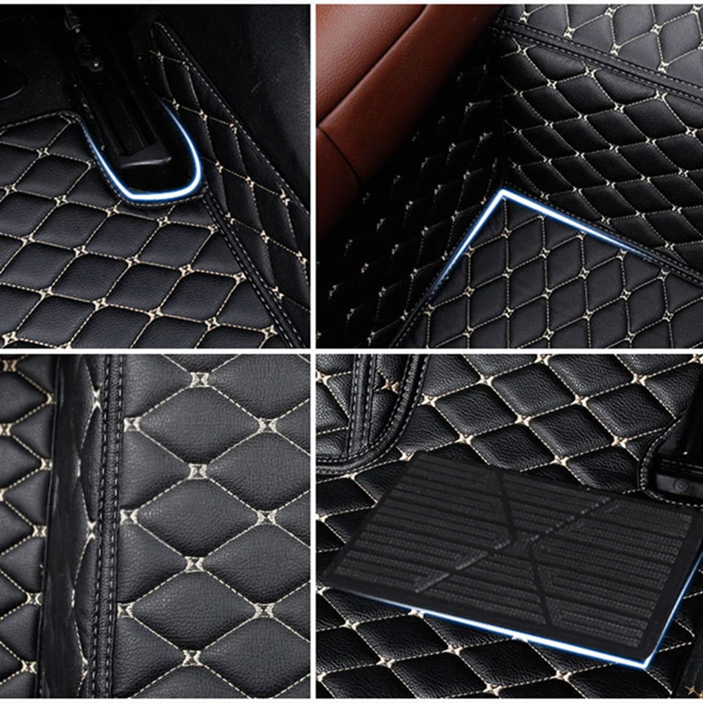 Автомобильные коврики для Peugeot 508L 2023 2022 2021 20 2019 508 2017 2016 2015-2011 Custom Fit FloorLiner Auto Foot Pads