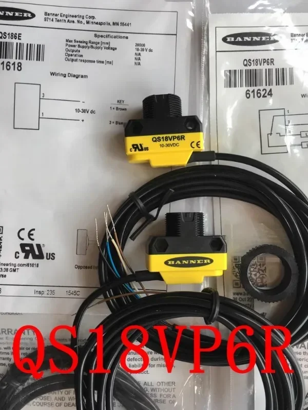 Суперэкономичный лазерный излучатель QS186LE QS18VN6R QS18VP6R