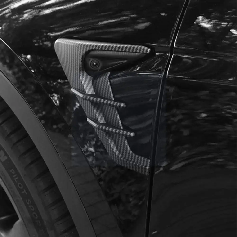 

Автомобильные края камеры, боковое крыло панели, крышка спойлера, пылезащитная крышка, украшение, модификация, аксессуары для 2021 модели 3 Y-т...