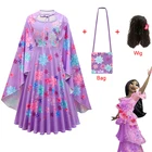 Костюм для косплея по мотивам нового фильма Энканто Изабелла Мадригала миракеля, костюмы для Хэллоуина, Карнавальные Платья принцессы для вечеринки