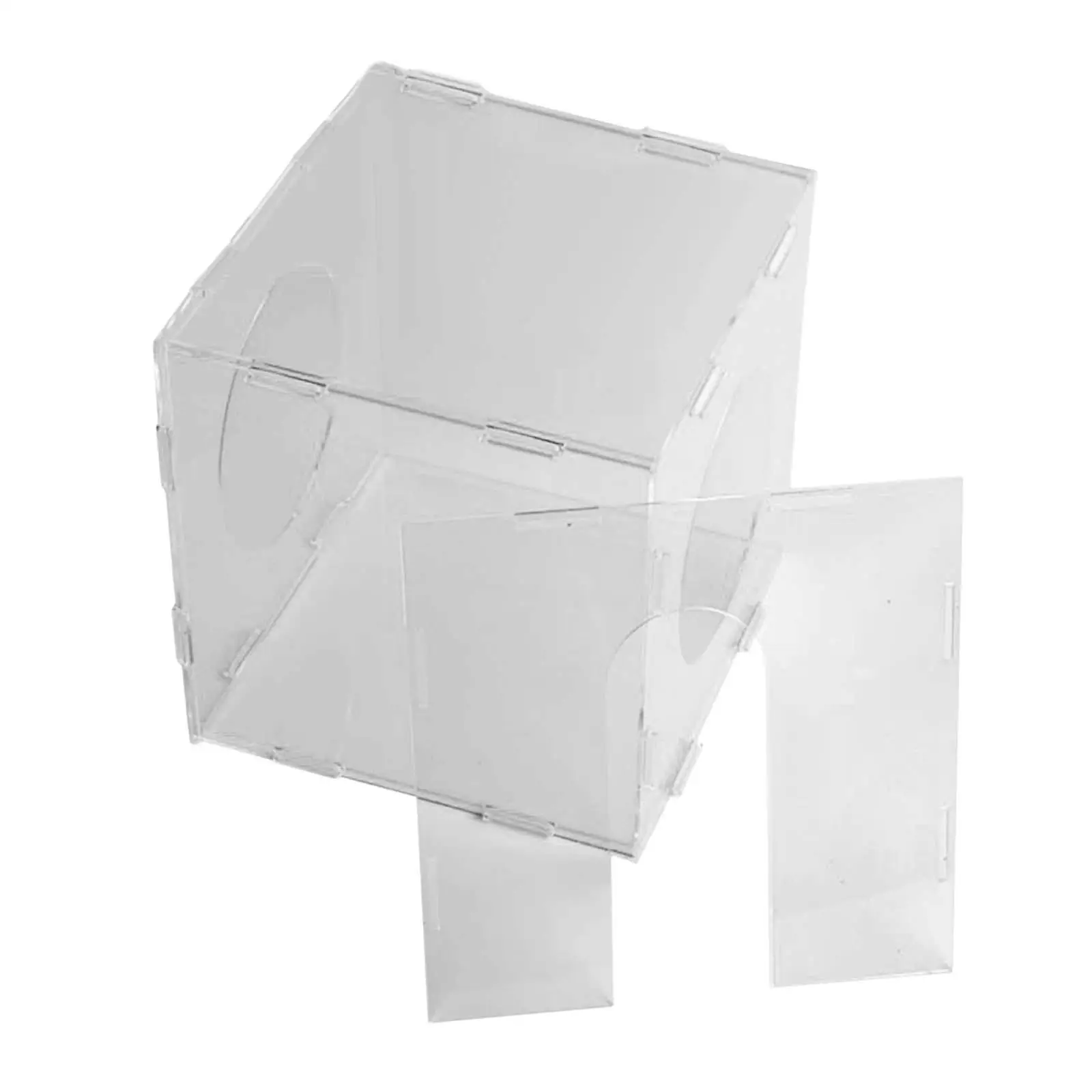 

Полировальный пылесборник с 2 отверстиями из акрила для моделирования гравировки