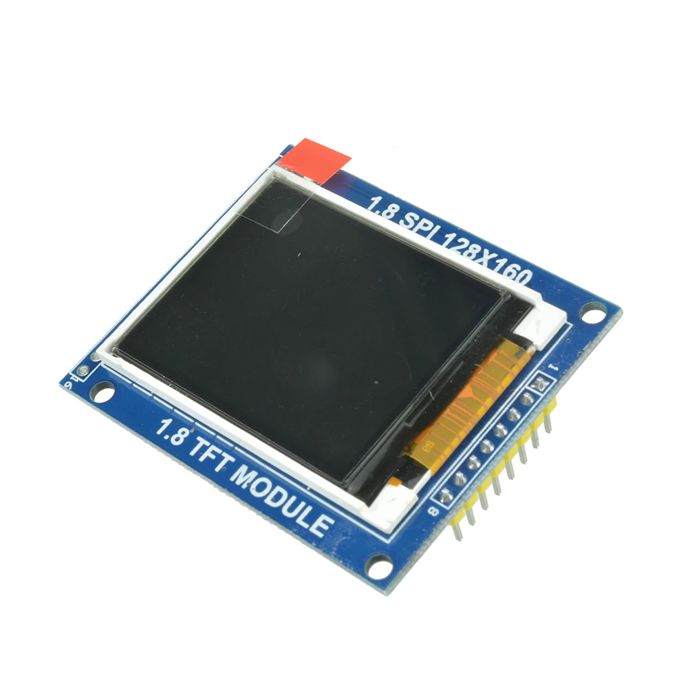 

1.8" Serial 128*160 SPI TFT LCD Display Module ST7735S 3.3V Replace OLED Power Supply for Arduino DIY KIT Compatible 1602 5110