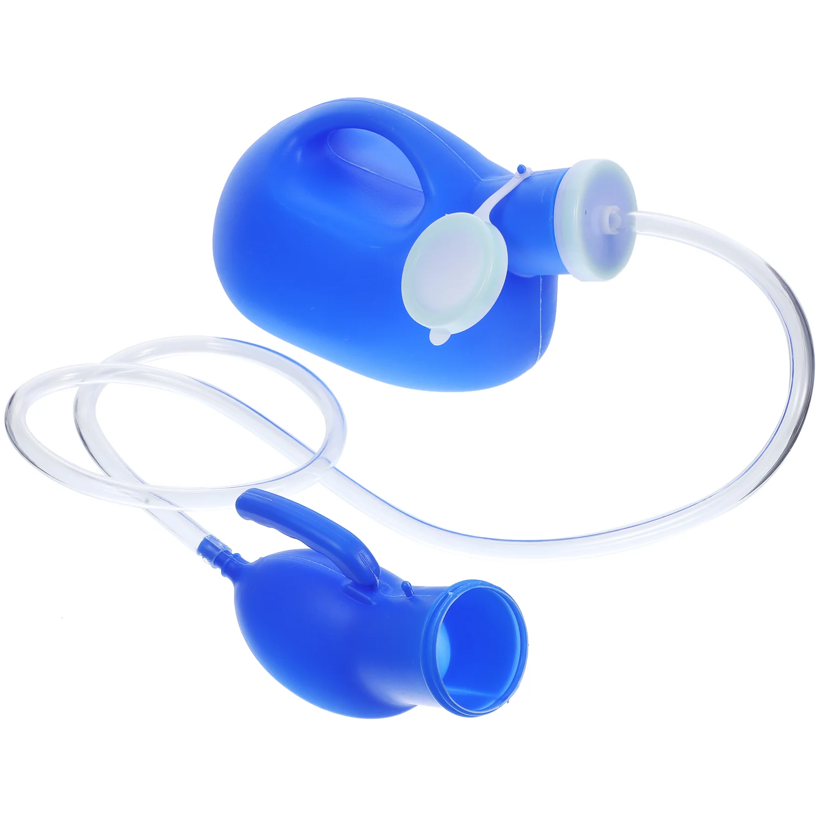 

Дорожные принадлежности для мужчин, многоразовая Мужская бутылка для отдыха на природе, Мужская туба 2000 мл с крышкой 2000 мл (синий)