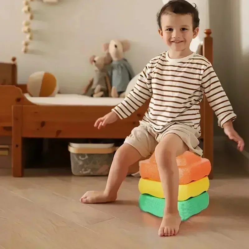 Детская сенсорная трубка для тренировки баланса из ПВХ высоких спортивных игр