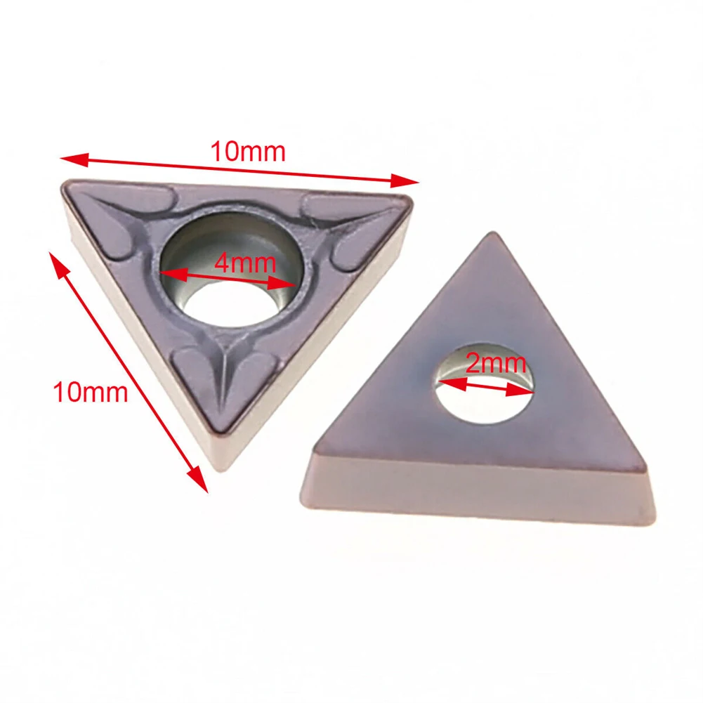 

10pcs/Box TCMT110204/TCMT 731 High Precision Carbide Inserts Blades Lathe Turning Boring Tool Abrasion Resistance