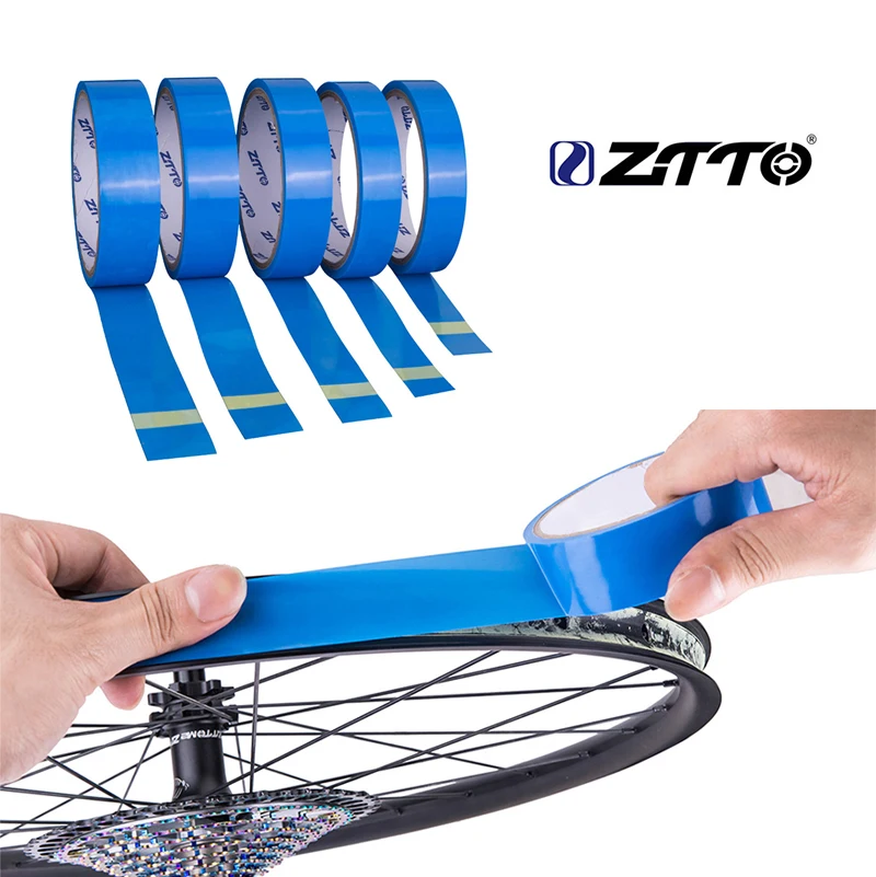 

ZTTO 1PC 10M Bicycle Tubeless Rim Tape MTBRoad Bike Tire Tape Strips Width 21 23 25 27 31 35mm Wheelset Tubular Gluing Bike Tool