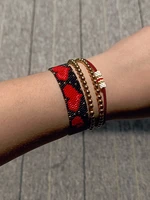 yuokiaa sunshine bracelets heart miyuki seeds beads handmade woven boho charm bracelet pulsera mujer moda 2022 trendy jewellery