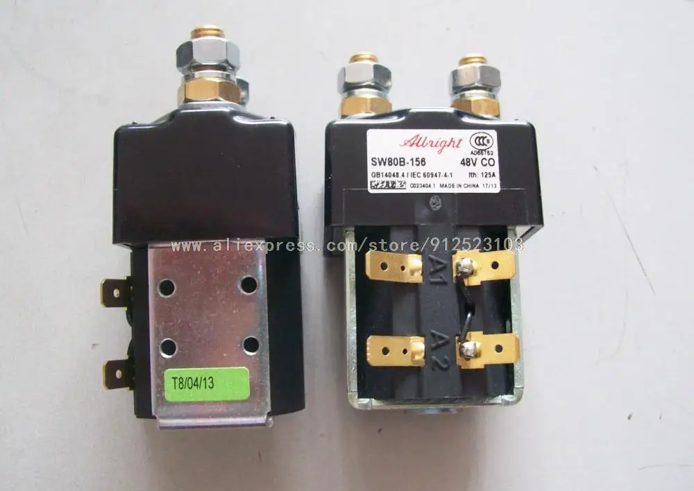 

SW80B-156 48V DC контактор для CURTIS ZAPI контроллер для вилочного погрузчика