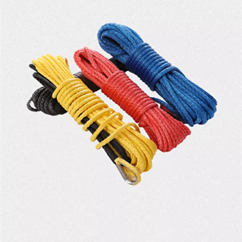

UTV ATV Traction Rope Accessory Cable Extremely Light Line Synthetic Winch