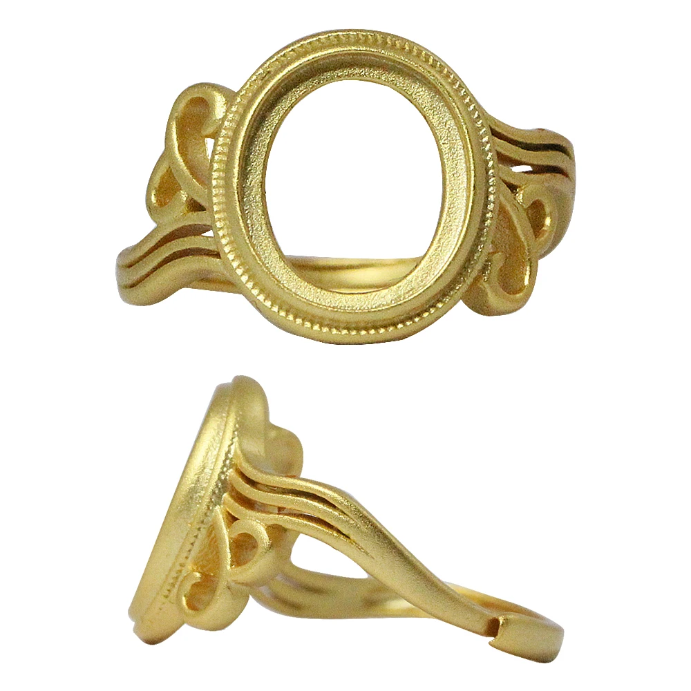 

Beadsnice Sterling Silver Rings Setting Us Size 7 Vintage Adjustable Boho Rings Blanks for Women