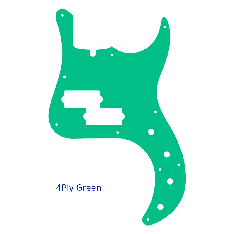 Pleroo пользовательские гитарные детали-для США Fender Precision Deluxe бас гитара Pickguard