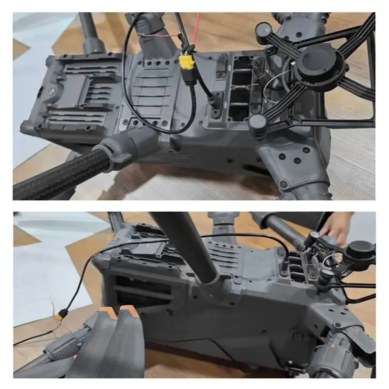 Фото Кабель питания Plug&Play 13В для дрона DJI Matrice M400 - Type-C на XT30, поддерживает последовательный порт OSDK E-Port, длина 45 см. №3