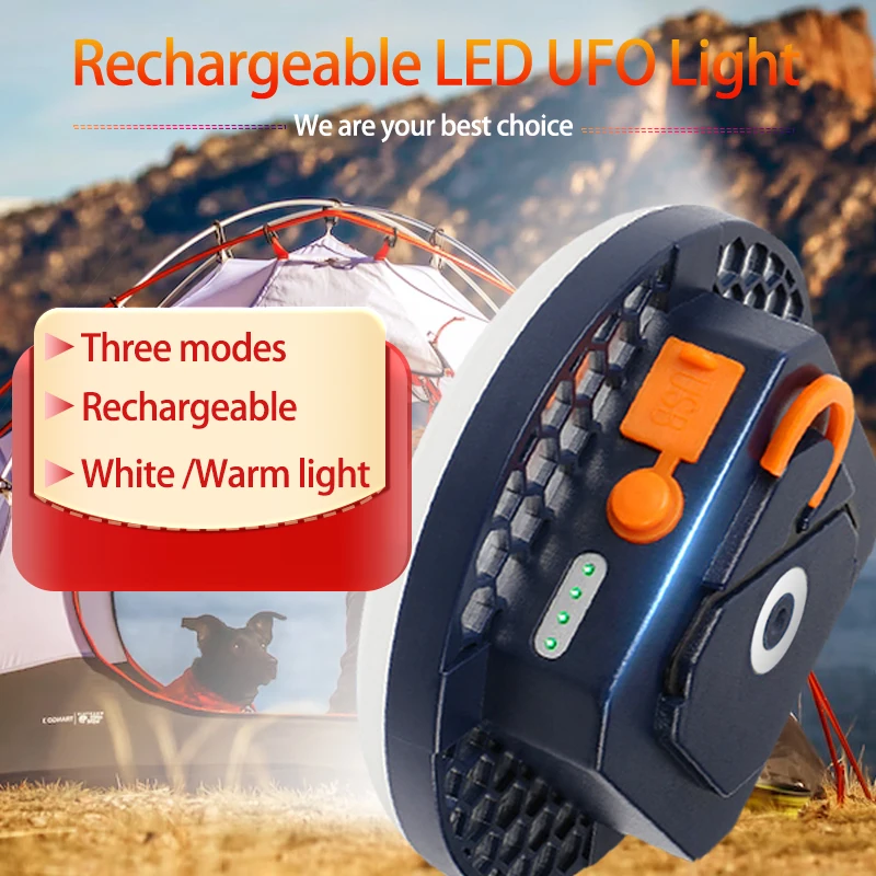 

Rechargeable LED Tent Light Lantern Portable Emergency Night Market Light Outdoor Camping Bulb Lamp Flashlight Home 9900mAh