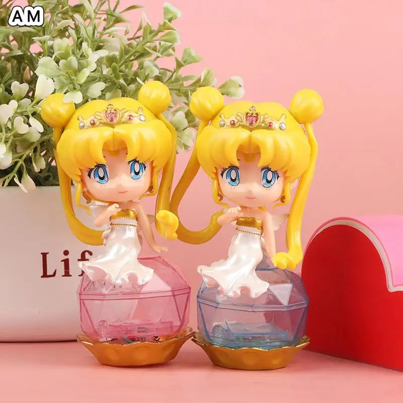 

Аниме Сейлор Мун Цукино Усаги Мун воин красивая девушка экшн-фигурка 3d нинт лампа кавайная модель с искусственными игрушками