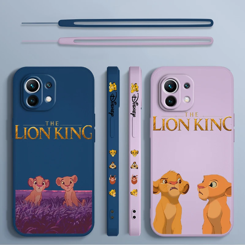 Чехол для телефона с изображением Диснея короля льва Для Xiaomi 14 13 12 11 10 T Pro ультра