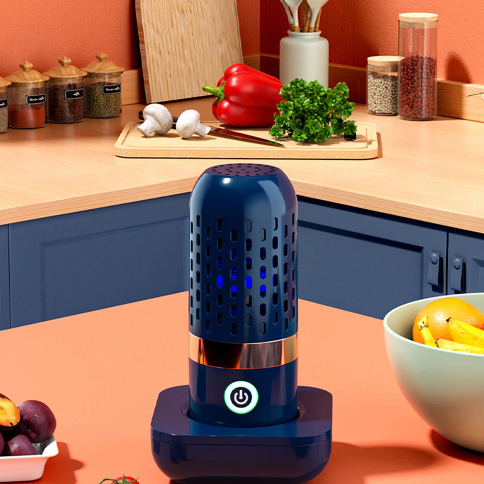 

Protable Dishwasher Vegetable Washing Machine Capsule Vegetable Disinfector Cleaner Wireless Fruit Food Purifier Cleaner Machine