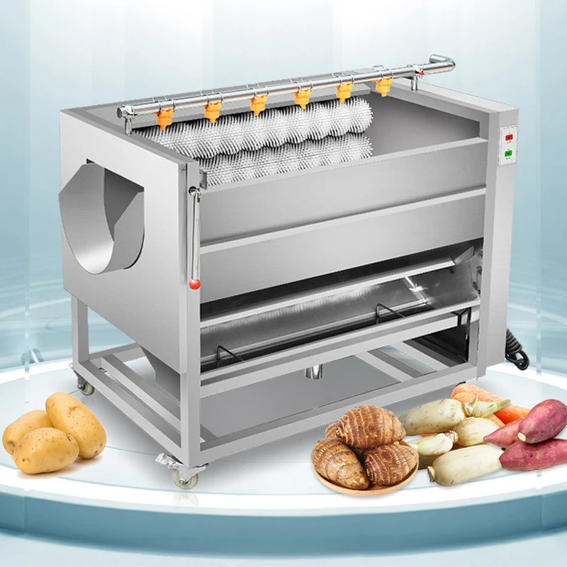 

Potato Peeling Machine Automatic Commercial Peeling Machine Taro Potato Sweet Potato Ginger Electric Peeling Machine