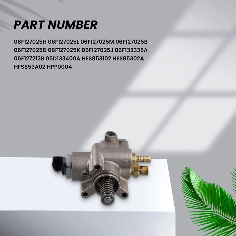 Топливный насос высокого давления 06F 127025 H Для A3 A4 TT Volkswagen Golf Jetta Eos Passat М 06Ф L