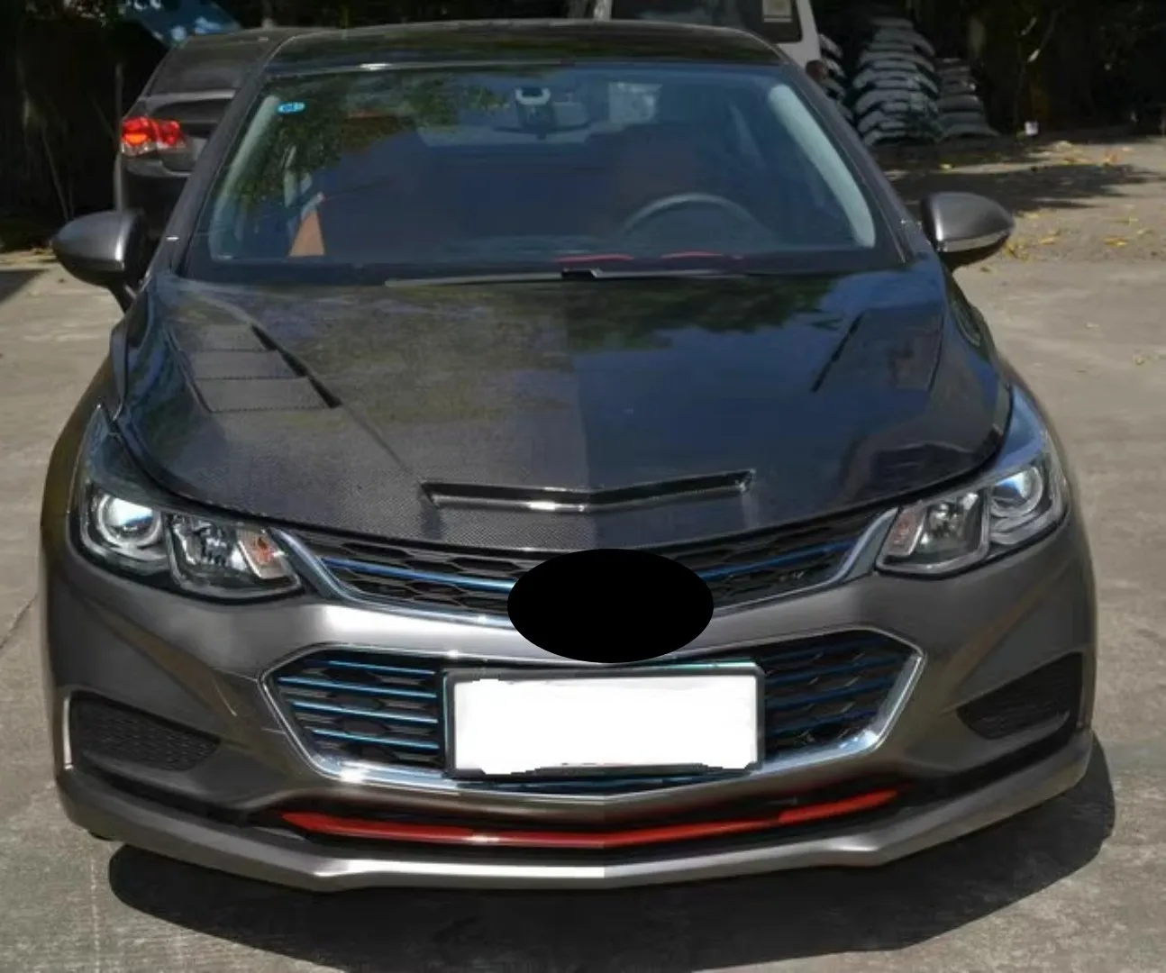 Корпус для Chevrolet Cruze 2017 2018 модифицированный капот двигателя из углеродного