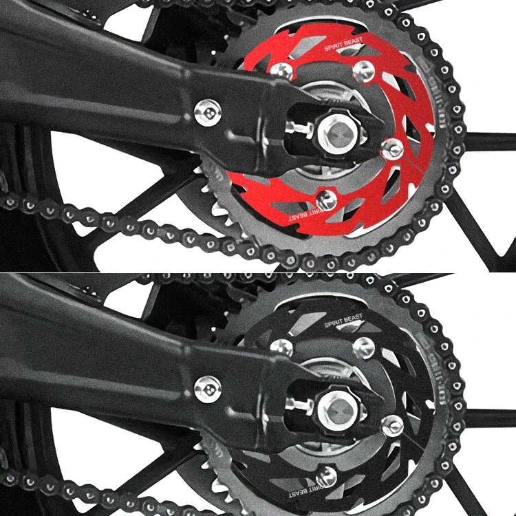 Задняя звездочка для мотоцикла Spirit Beast защитные аксессуары декоративная крышка