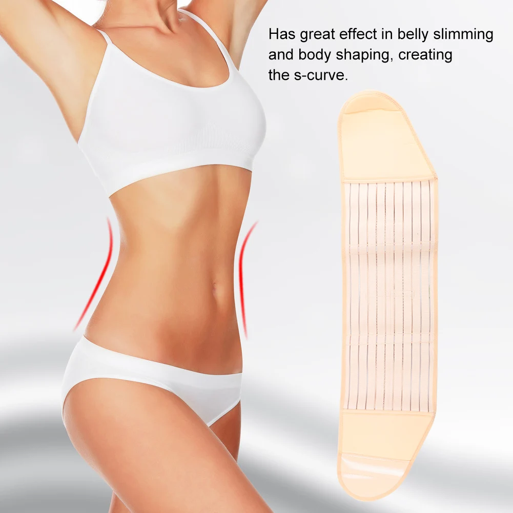 

Woman Postpartum Trainer Corset Band Abdominal Breathable Waist Cincher Belt Support Belly Slimming Body Shaping Physiotherapy