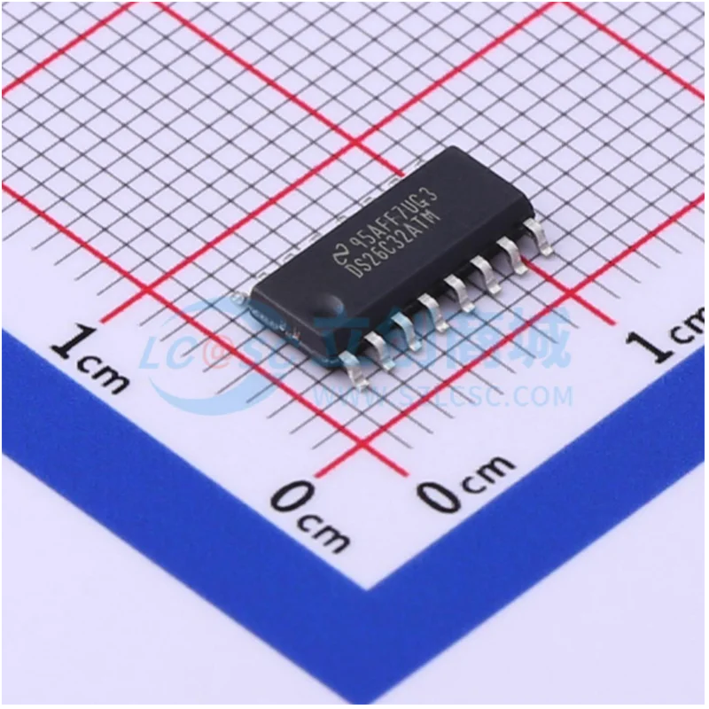 

1 PCS/LOTE DS26C32ATM DS26C32ATMX DS26C32ATM/NOPB DS26C32ATMX/NOPB SOP-16 100% New and Original IC chip integrated circuit