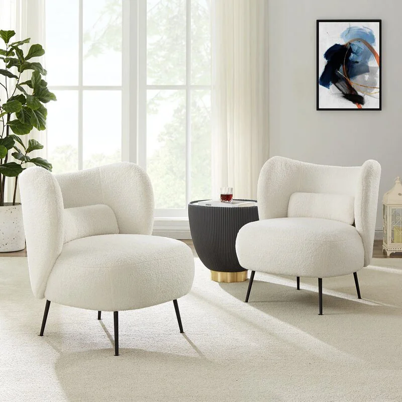 

Nordic Single Sofa Chairs Luxury Mobile Furniture Living Room Armchair Designer Velvet Chair Modern Bedroom Makeup Armchairs