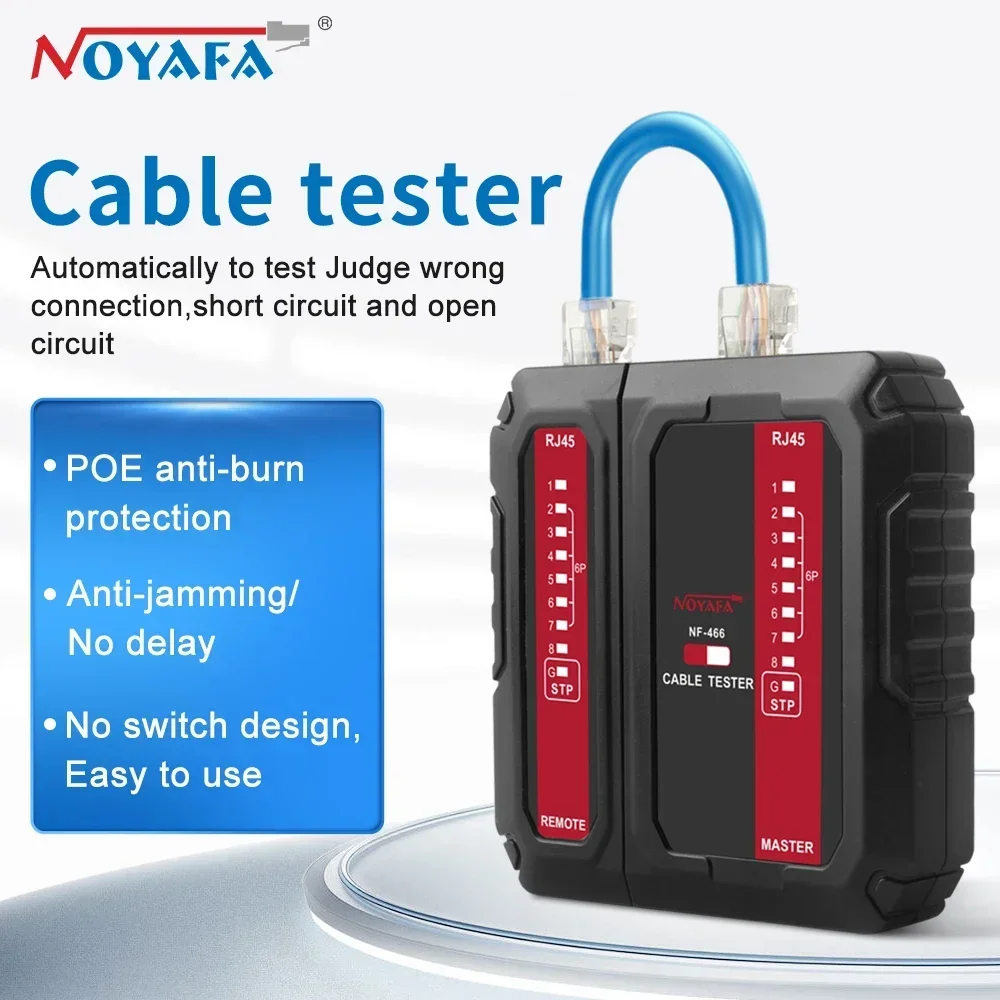 NOYAFA NF-466 Тестер сетевых кабелей