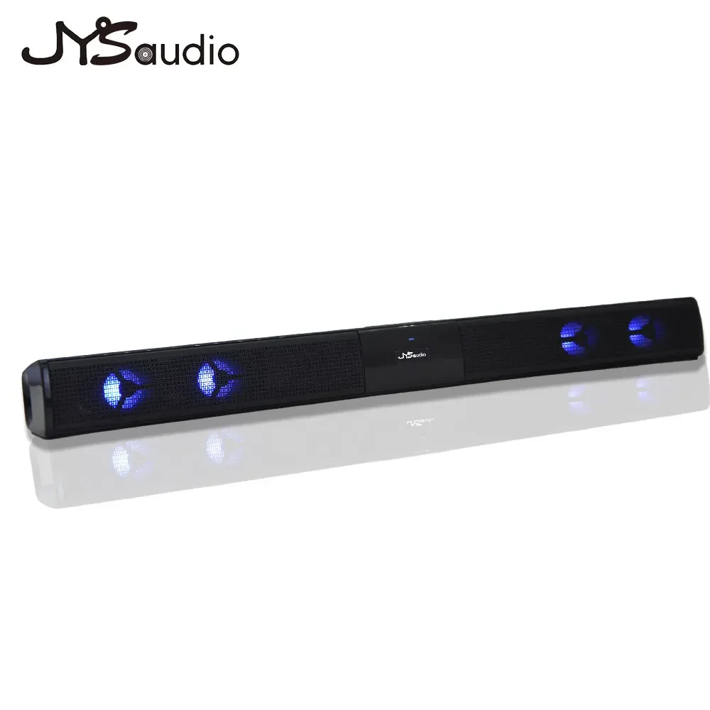 

20W Soundbar Computer Speaker Built-in Battery Stereo Sound Bar for Laptop Smartphone Tablet Aux Bluetooth-compatible Boom Box