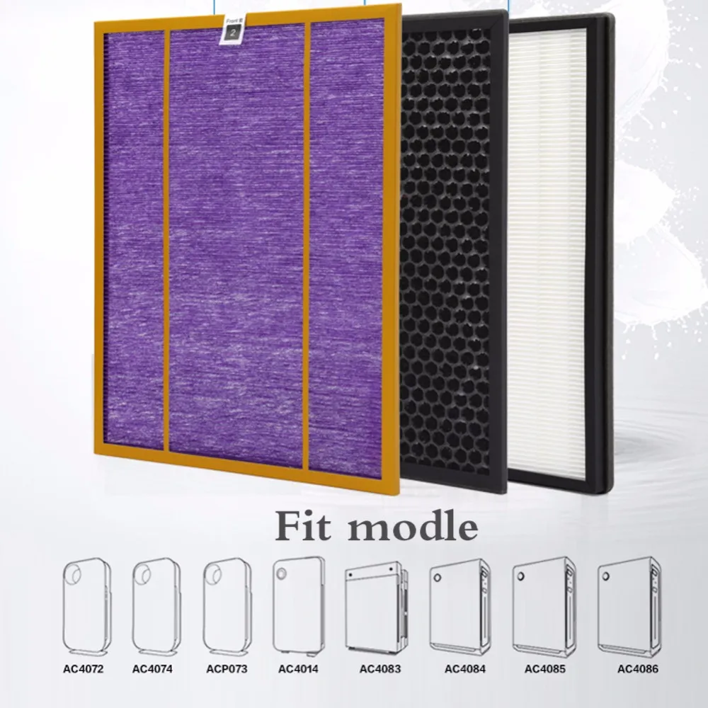 

Фильтр комплект для Philips AC4072 AC4074 AC4083 AC4084 AC4085 AC4086 AC4014 ACP073